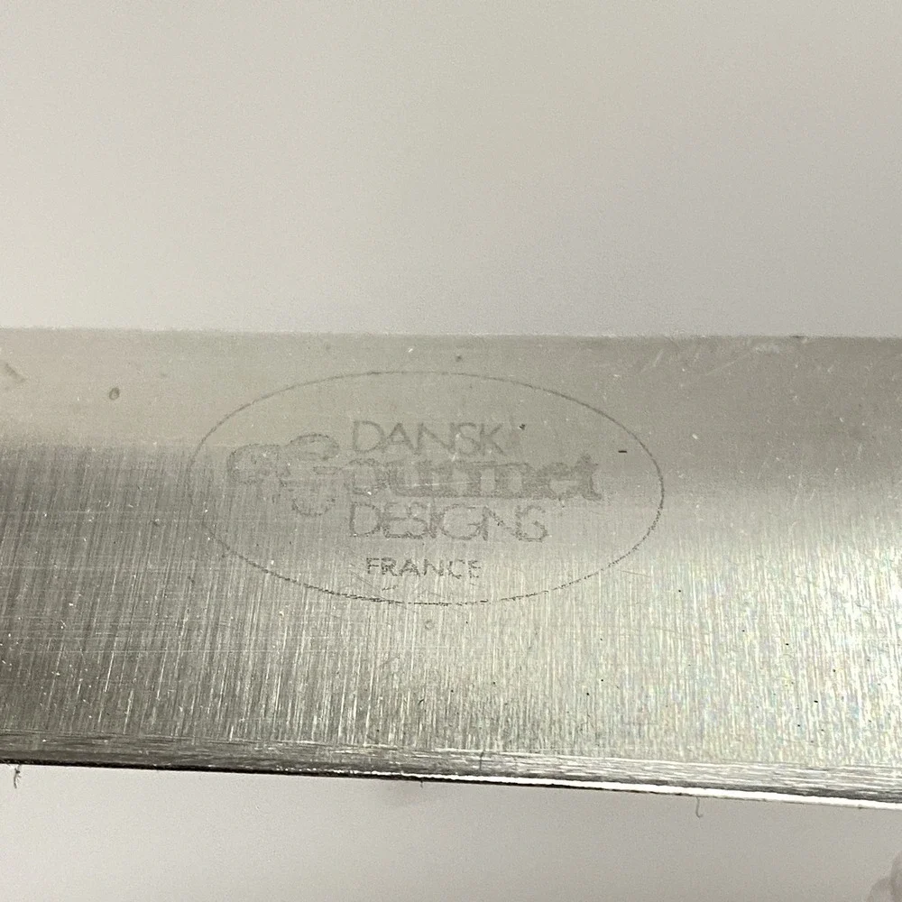 As Is Vintage Lot of 3 Dansk Gourmet Designs France Kitchen Chef Knives Damaged